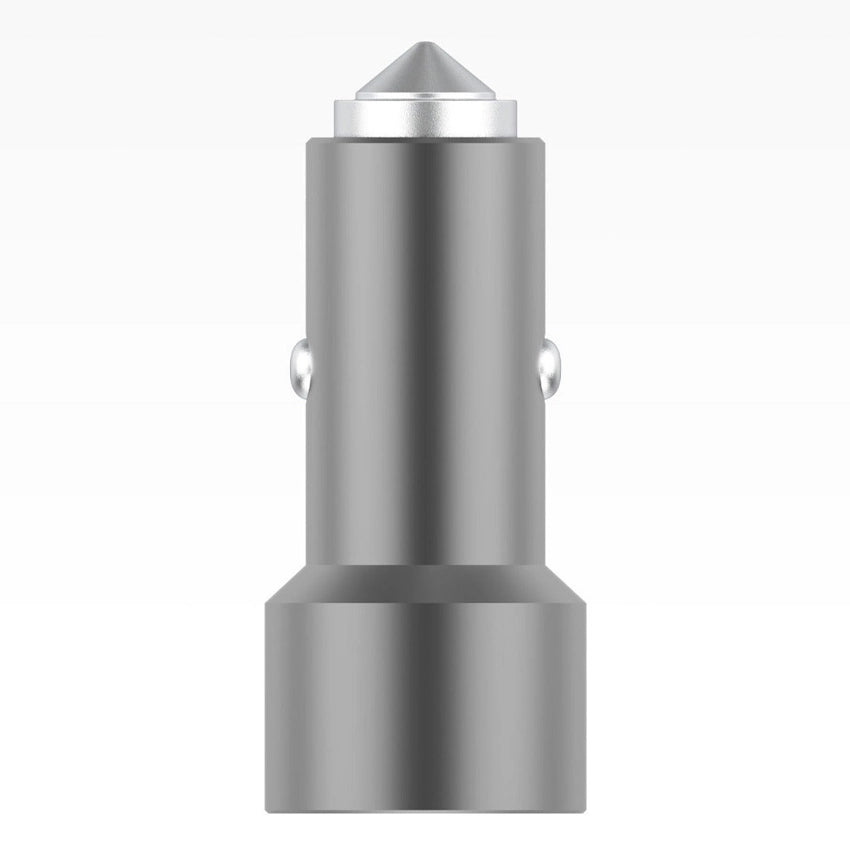 MOPHIE USB-A Dual Caricabatteria da Auto 24W Grigio