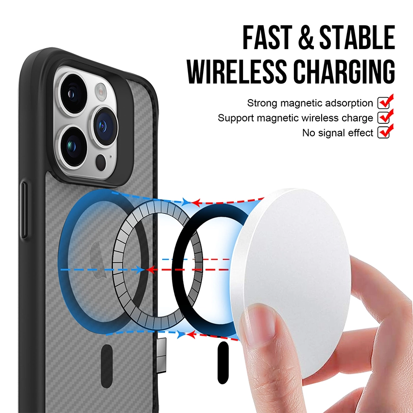 Custodia Magsafe in fibra di carbonio