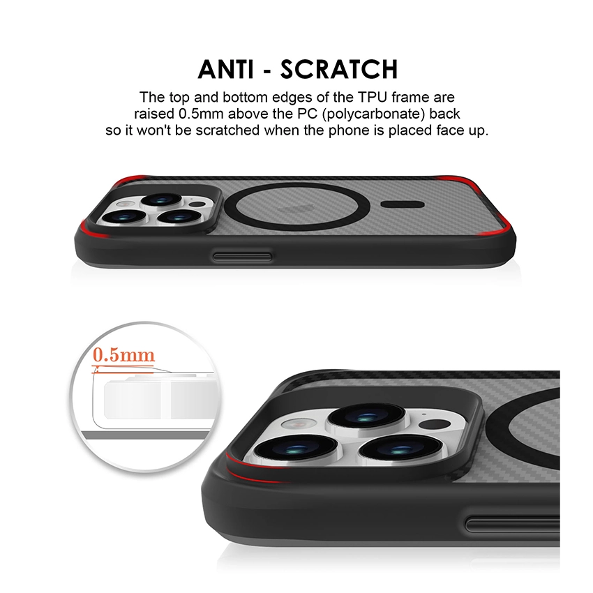 Custodia Magsafe in fibra di carbonio