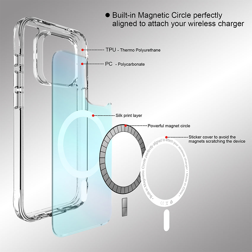 Custodia Magsafe Pure Rainbow
