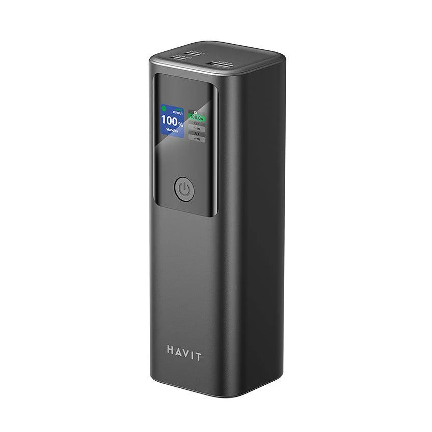 HAVIT Power Bank 27000MAh Smart display   PB50 Black