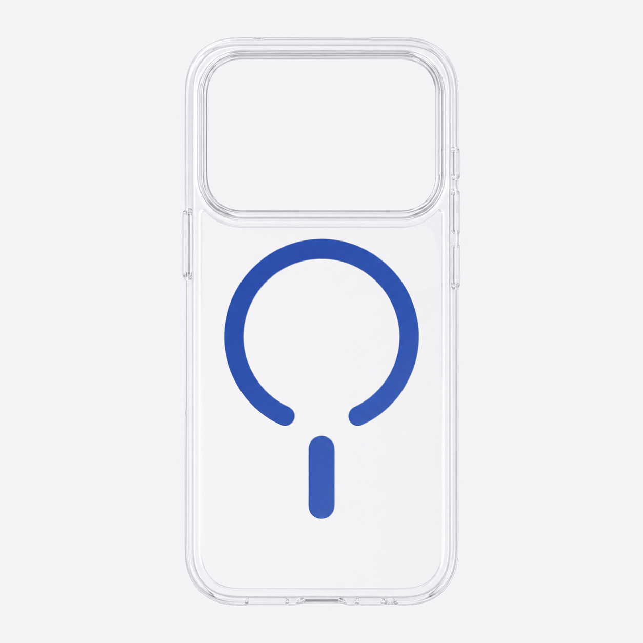 Clear MagSafe case colored ring