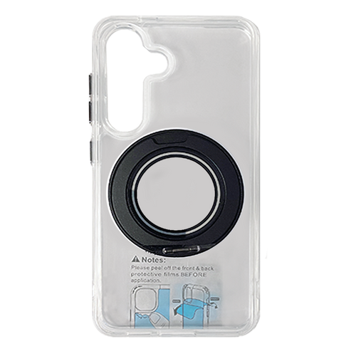 Crystal Gear Stander Case Samsung S25