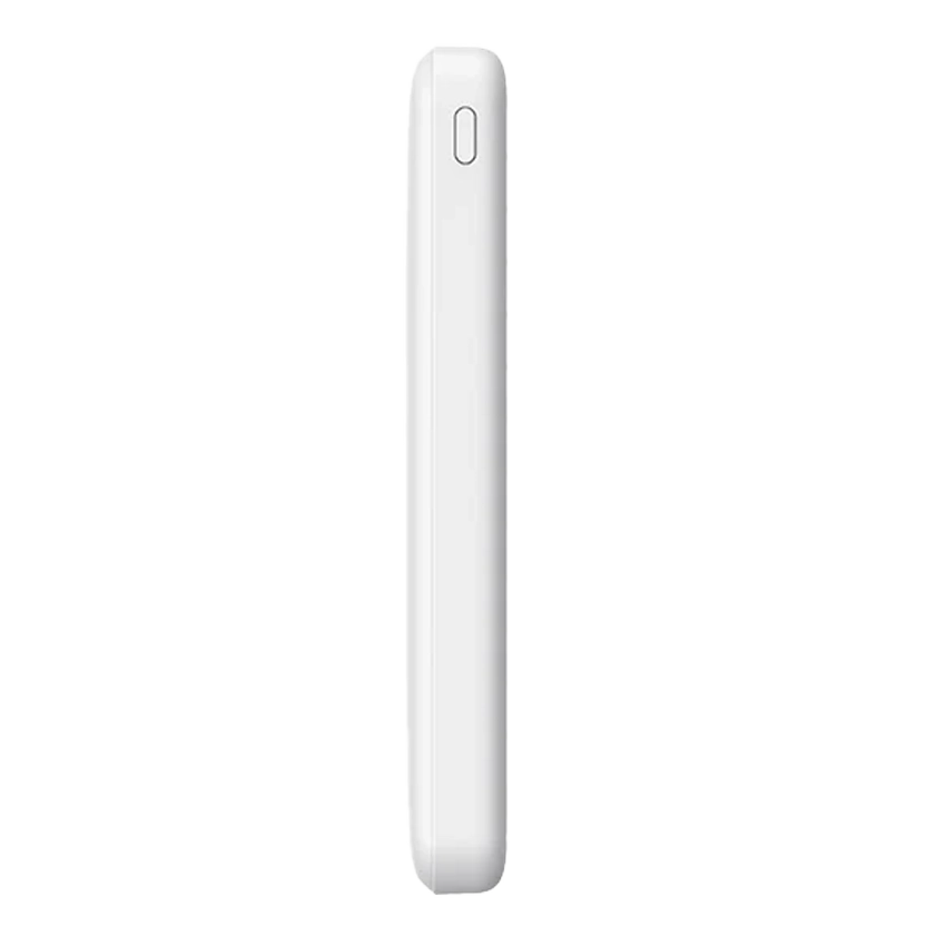 Power Bank portatile intelligente HAVIT 10000 mAh bianco con indicatore LED PB89