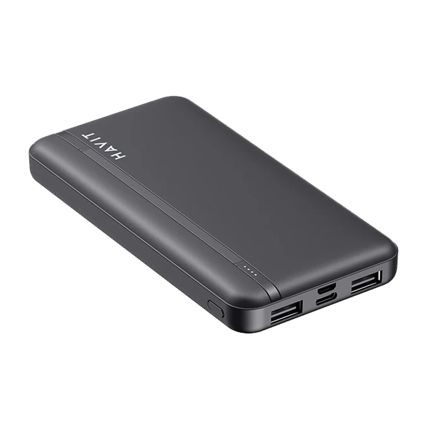 Power Bank portatile intelligente HAVIT 20000mAh Nero con indicatore LED PB92