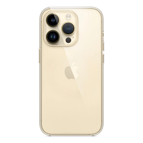 Custodia spaziale trasparente per iPhone 14 Pro