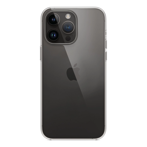 Custodia spaziale trasparente per iPhone 14 Pro Max