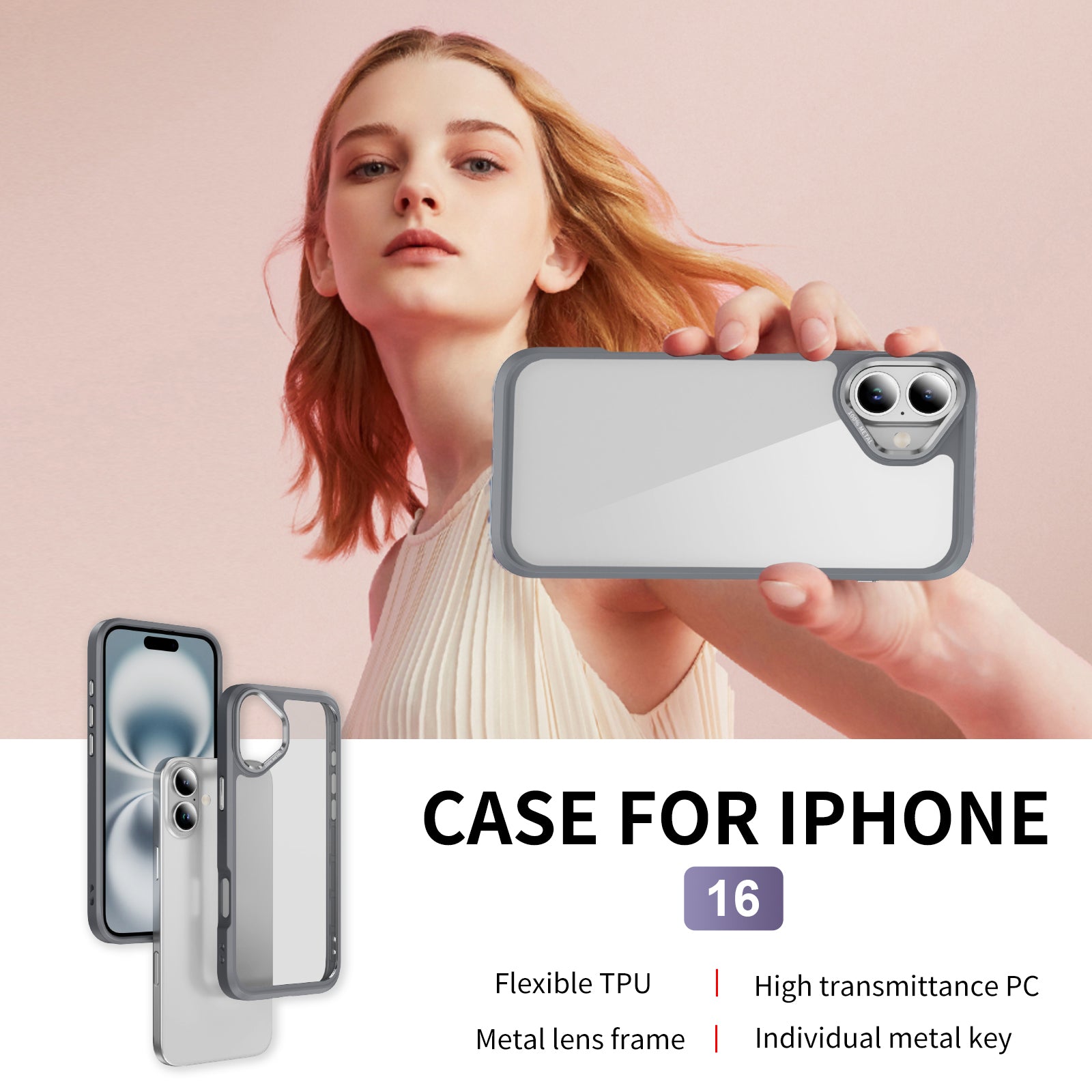 Transparency Goggles Case iPhone 17