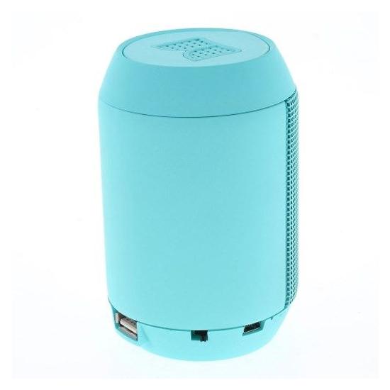 AIBIMY Bluetooth Speaker blue back view