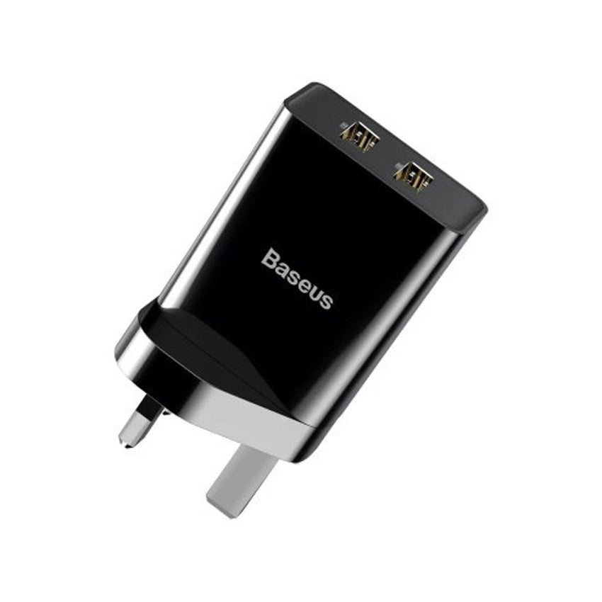 Baseus Speed Mini Dual USB 10.5W Charger black 1