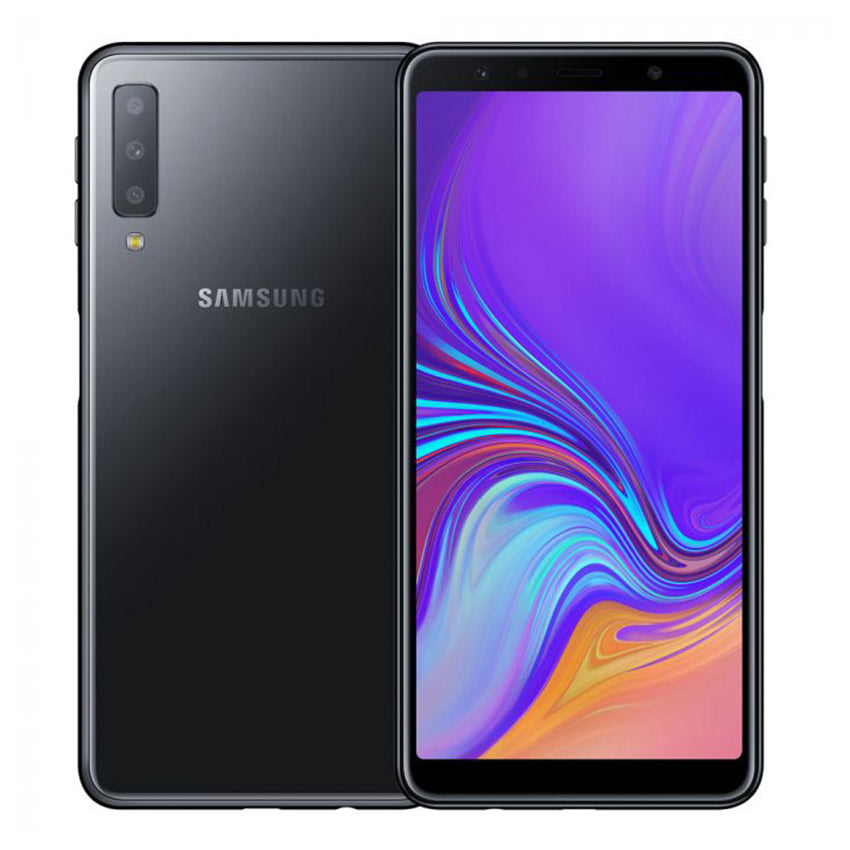 Samsung Galaxy A7 2018 Black - Fonez -Keywords : MacBook - Fonez.ie - laptop- Tablet - Sim free - Unlock - Phones - iphone - android - macbook pro - apple macbook- fonez -samsung - samsung book-sale - best price - deal