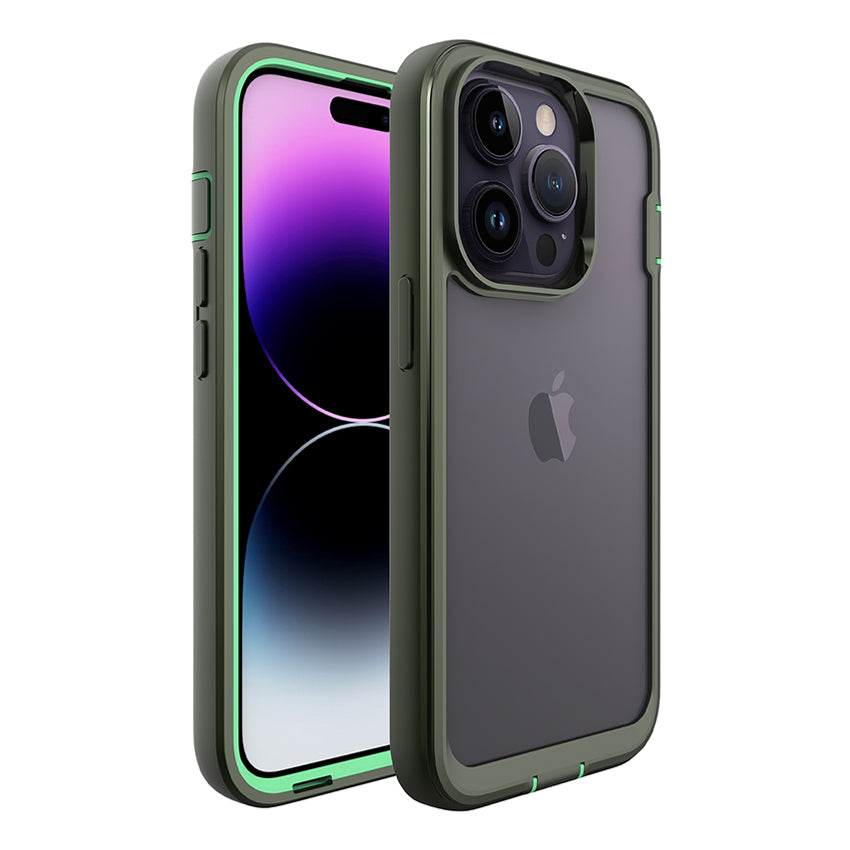 ORIbox Custodia Opaca Traslucida Per IPhone 12 Pro Max - Cover Anti-Impronte Con Bordi Rialzati E Pulsanti Sensibili
