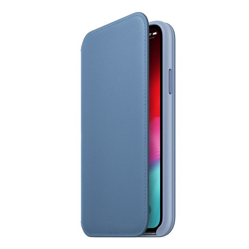 iPhone XS Leather Folio Case Cape Cod Blue-2- Fonez-Keywords : MacBook - Fonez.ie - laptop- Tablet - Sim free - Unlock - Phones - iphone - android - macbook pro - apple macbook- fonez -samsung - samsung book-sale - best price - deal