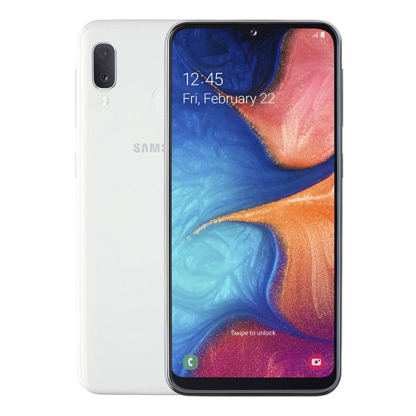 Samsung Galaxy A20e white - Fonez -Keywords : MacBook - Fonez.ie - laptop- Tablet - Sim free - Unlock - Phones - iphone - android - macbook pro - apple macbook- fonez -samsung - samsung book-sale - best price - deal