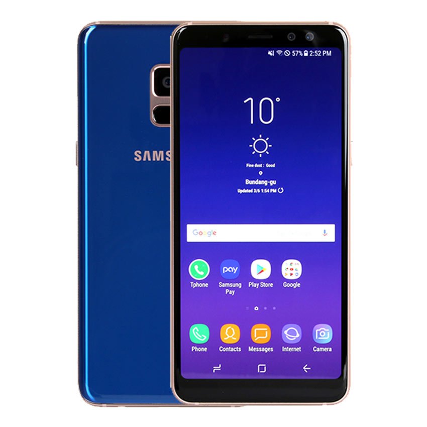 Samsung Galaxy A8 2018 32GB Blue - Fonez -Keywords : MacBook - Fonez.ie - laptop- Tablet - Sim free - Unlock - Phones - iphone - android - macbook pro - apple macbook- fonez -samsung - samsung book-sale - best price - deal