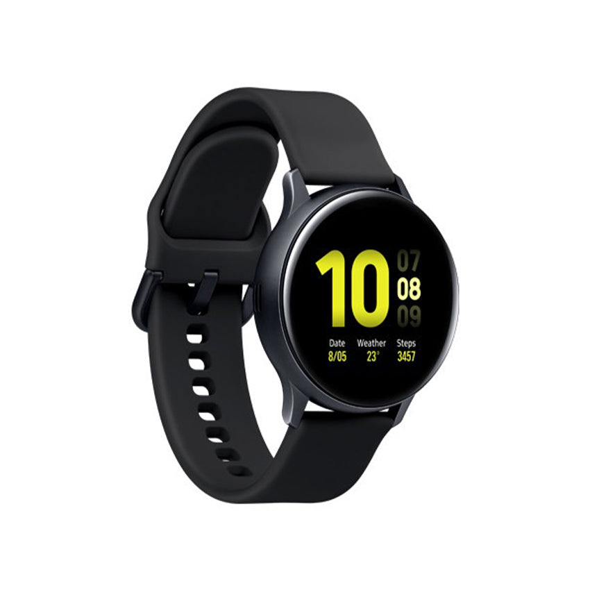 samsung galaxy watch active 2 44mm black left perspective side view Fonez